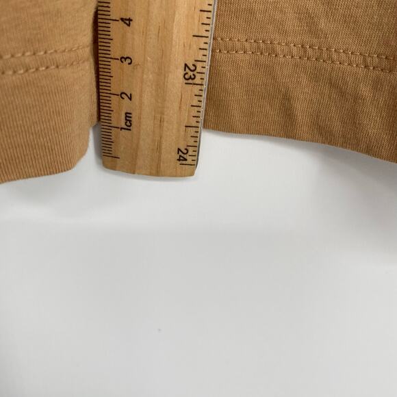 Madewell Top Women’s Small Brown Cotton Lyocell Minimalist Neutral NormCore - Picture 6 of 7